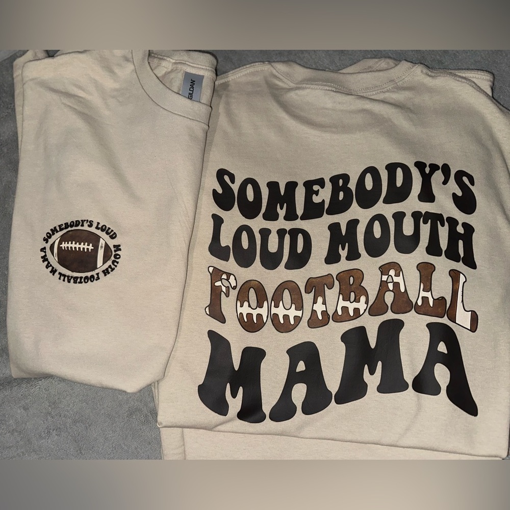 Loud Mouth Football Mama Shirt